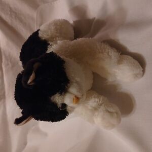 Aurora World Flopsies Black & White Oreo Plush Cat Soft Toy 12 Inches